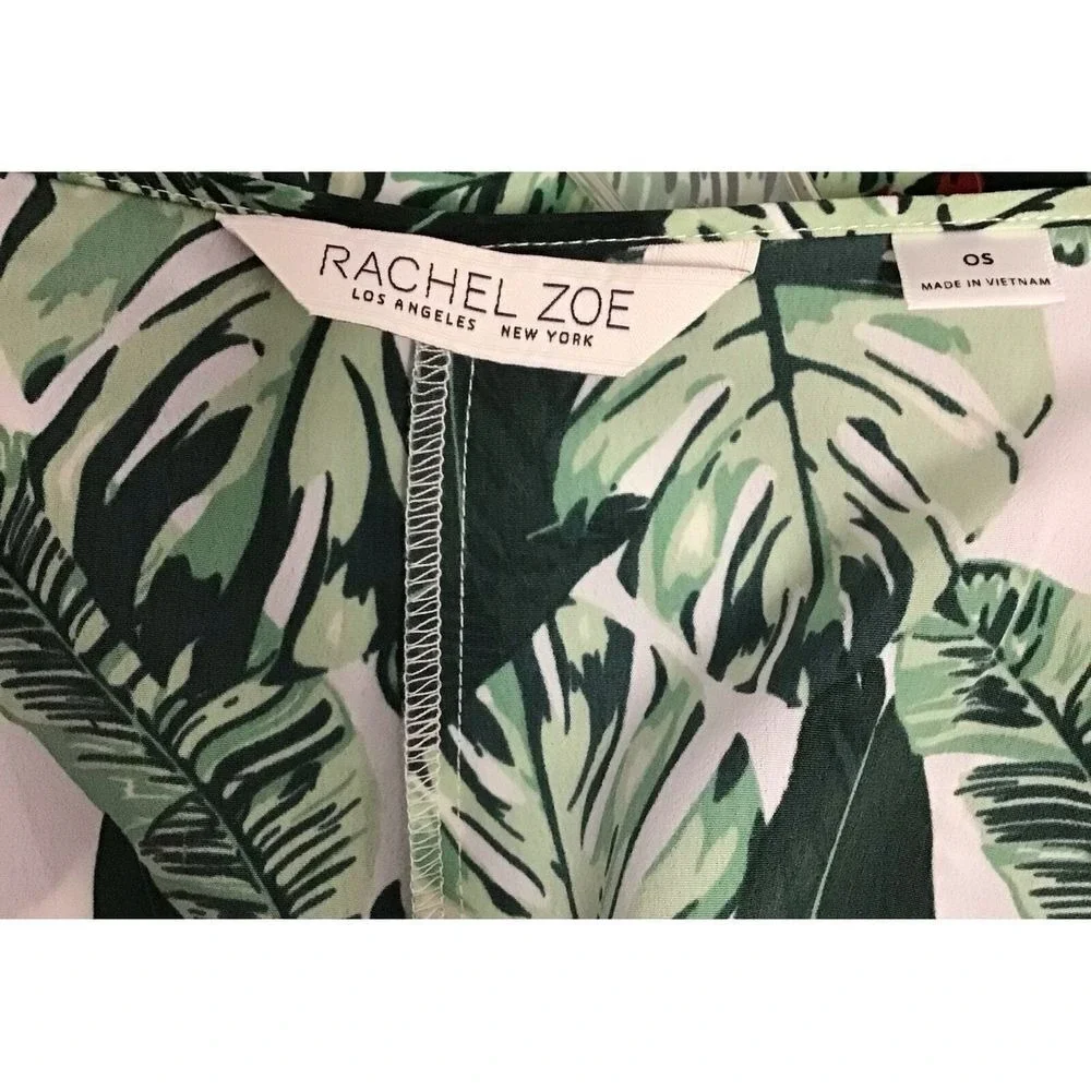 Rachel Zoe Tropical Patterned Women's‎ Size Small Swimsuit Coverup